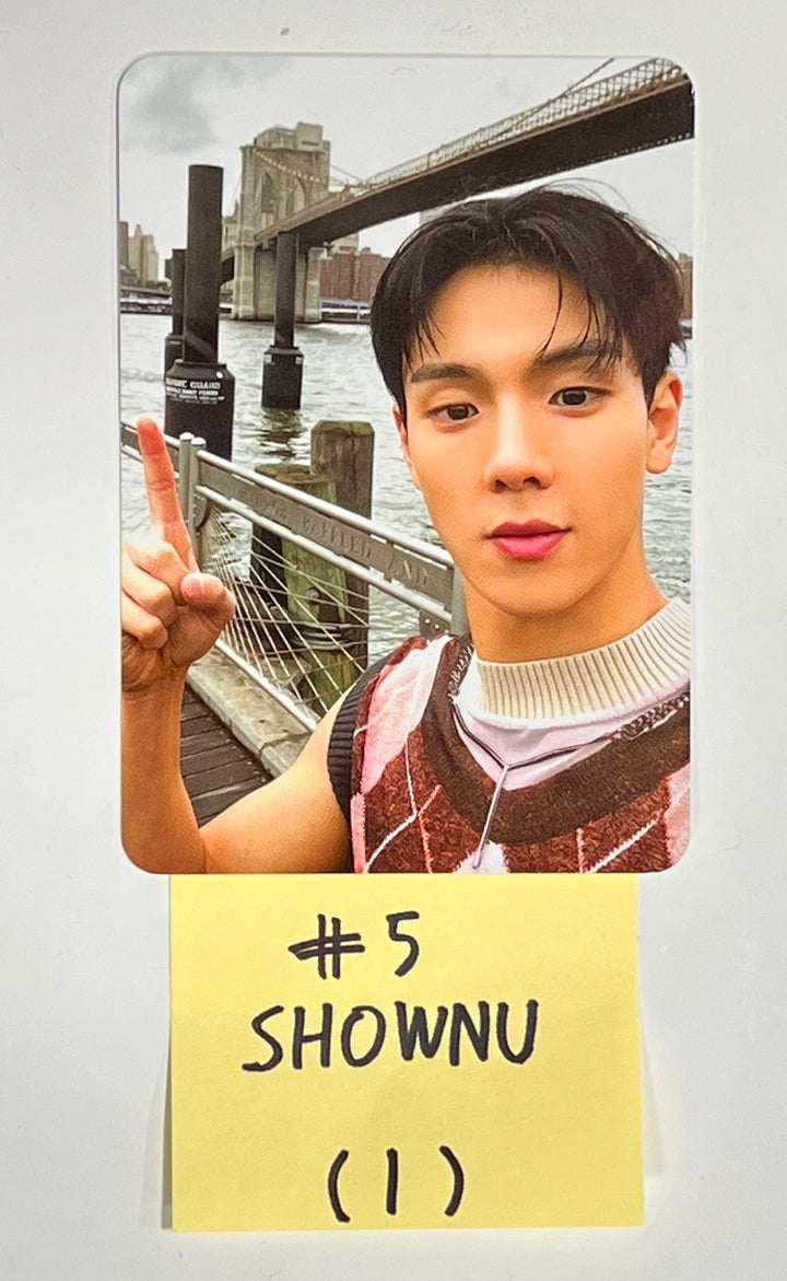 Shownu X Hyungwon "On My Way" 1st Photobook - Official Random Photocard [23.12.19] - HALLYUSUPERSTORE
