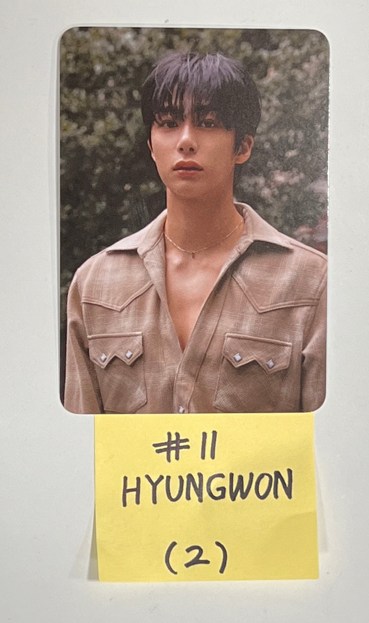 Shownu X Hyungwon "On My Way" 1st Photobook - Official Random Photocard [23.12.19] - HALLYUSUPERSTORE