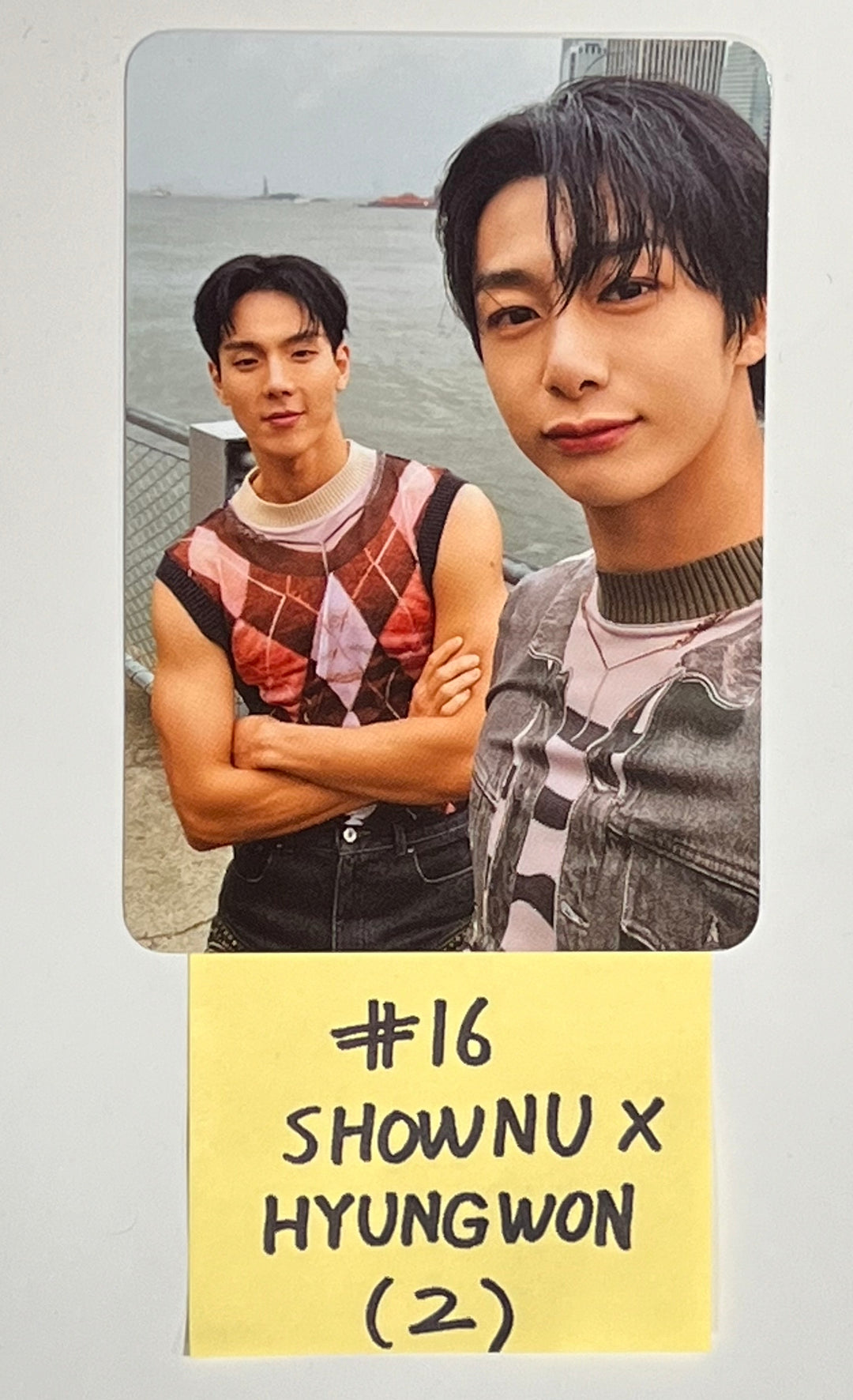 Shownu X Hyungwon "On My Way" 1st Photobook - Official Random Photocard [23.12.19] - HALLYUSUPERSTORE