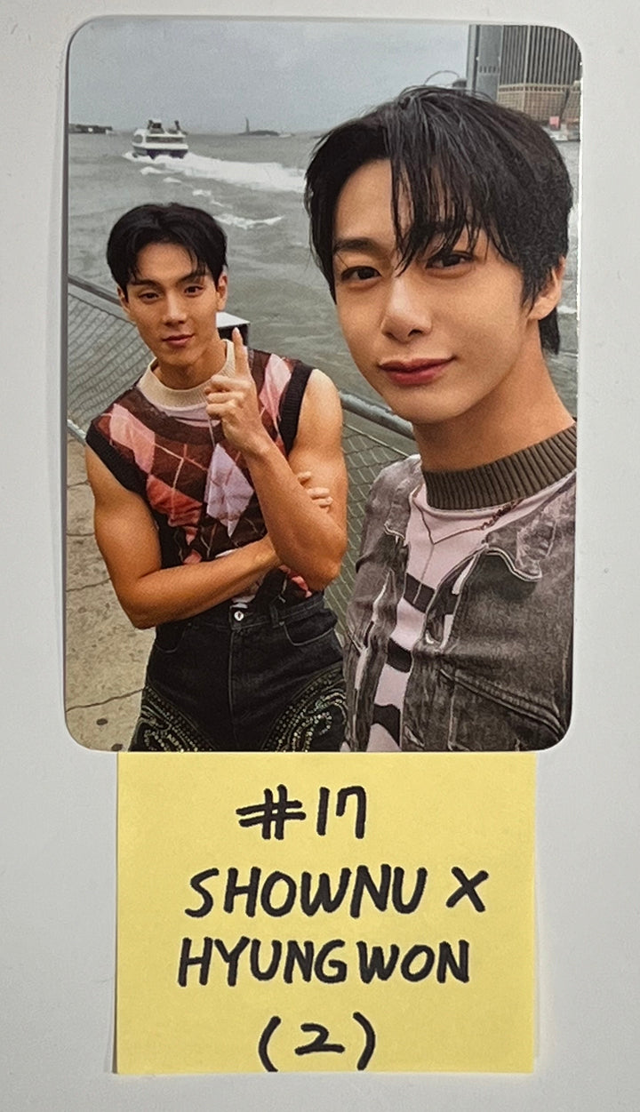 Shownu X Hyungwon "On My Way" 1st Photobook - Official Random Photocard [23.12.19] - HALLYUSUPERSTORE