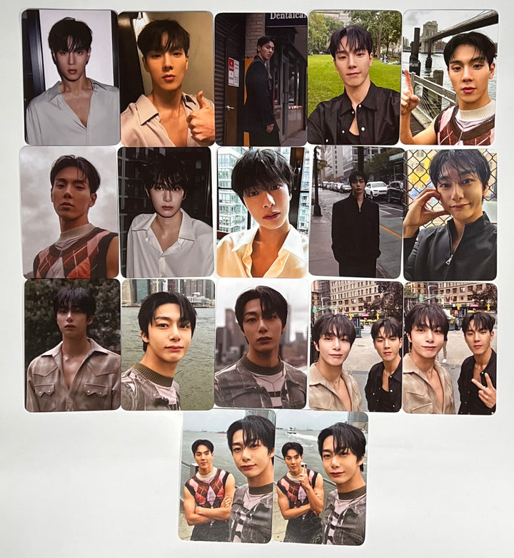 Shownu X Hyungwon "On My Way" 1st Photobook - Official Random Photocard [23.12.19] - HALLYUSUPERSTORE