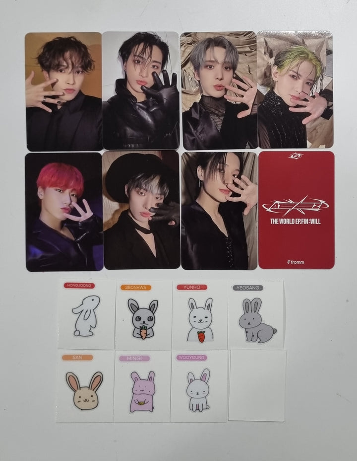 ATEEZ "THE WORLD EP.FIN : WILL" - Fromm Store Pre-Order Benefit Photocard [23.12.19] - HALLYUSUPERSTORE