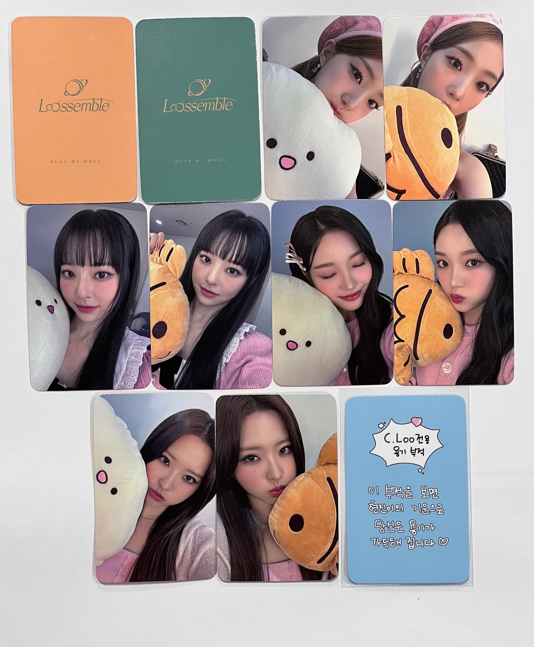 Loossemble "Loossemble" - Dear My Muse Fansign Event Photocard [23.12.19] - HALLYUSUPERSTORE