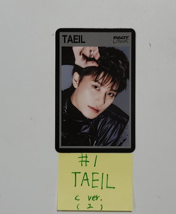 NCT 127 "Fact Check" 不可思議 展 : NCT 127 The 5th Album - SM Town Pop-Up Trading Photocard [C Ver] [23.12.19] - HALLYUSUPERSTORE