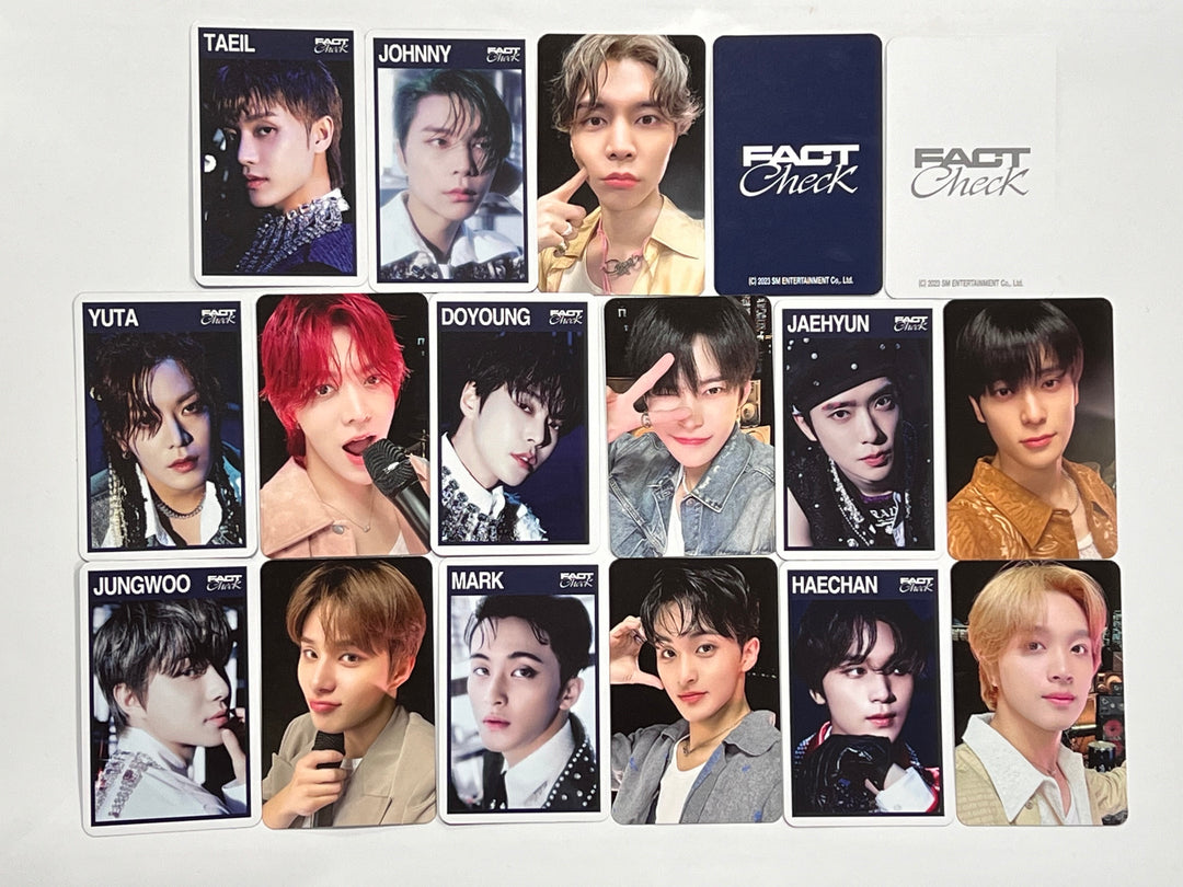 NCT 127 "Fact Check" 不可思議 展 : NCT 127 The 5th Album - SM Town Pop-Up Trading Photocard [D Ver] [23.12.19] - HALLYUSUPERSTORE