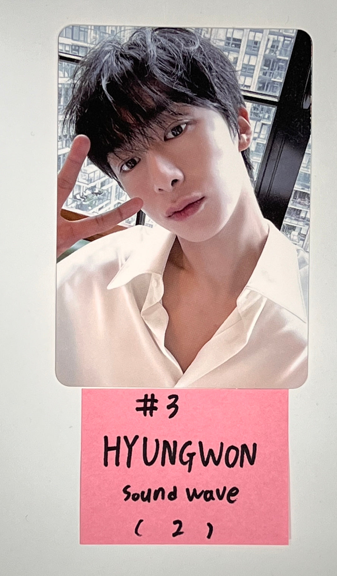 Shownu X Hyungwon "On My Way" 1st Photobook - Soundwave Fansign Event Photocard [23.12.20] - HALLYUSUPERSTORE