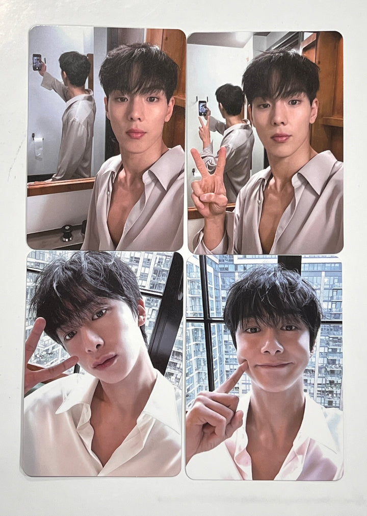 Shownu X Hyungwon "On My Way" 1st Photobook - Soundwave Fansign Event Photocard [23.12.20] - HALLYUSUPERSTORE