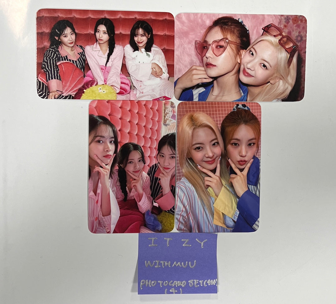 ITZY "Best Friends Forever" - 2024 Season Greetings Withmuu Pre-Order Benefit Photocards Set (4EA) [23.12.20] - HALLYUSUPERSTORE