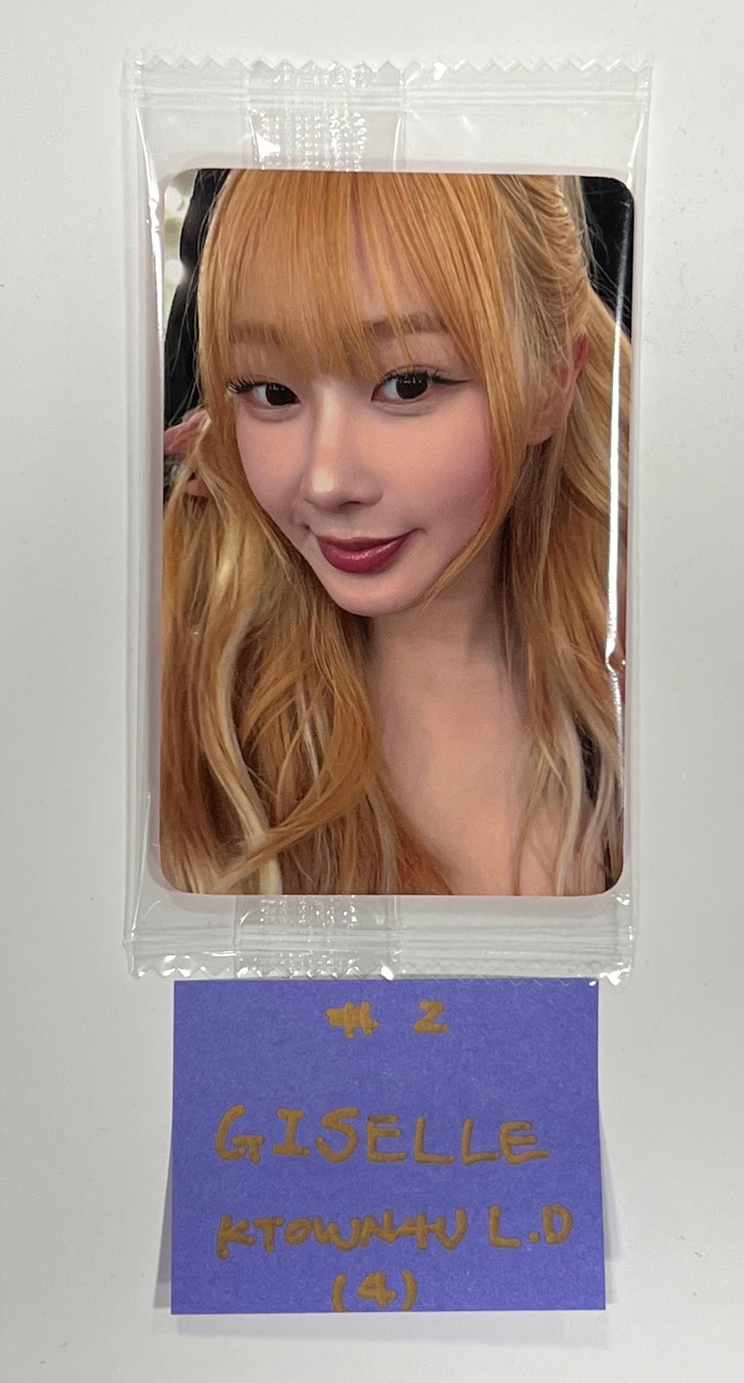 Aespa "Drama" 4th Mini - Ktown4U Lucky Draw Event Photocard [23.12.20] - HALLYUSUPERSTORE