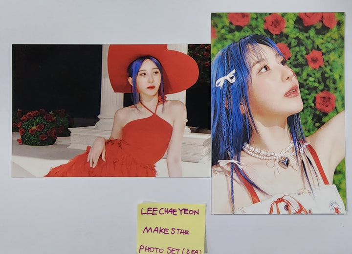 Lee Chae Yeon "The Move Street" - Hand Autographed(Signed) Photo &amp; Printed Message Card [23.12.20] - HALLYUSUPERSTORE