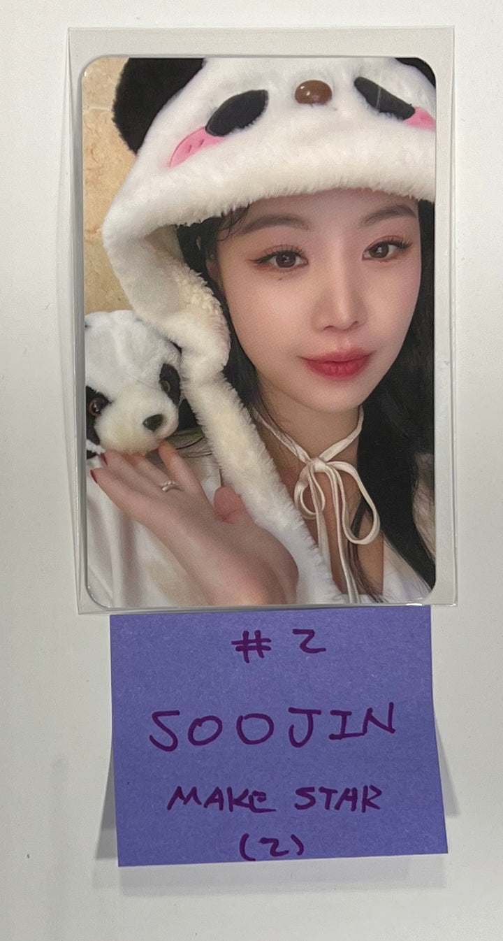 Soojin "아가씨" 1st EP - Makestar Special Event Photocard [23.12.20] - HALLYUSUPERSTORE