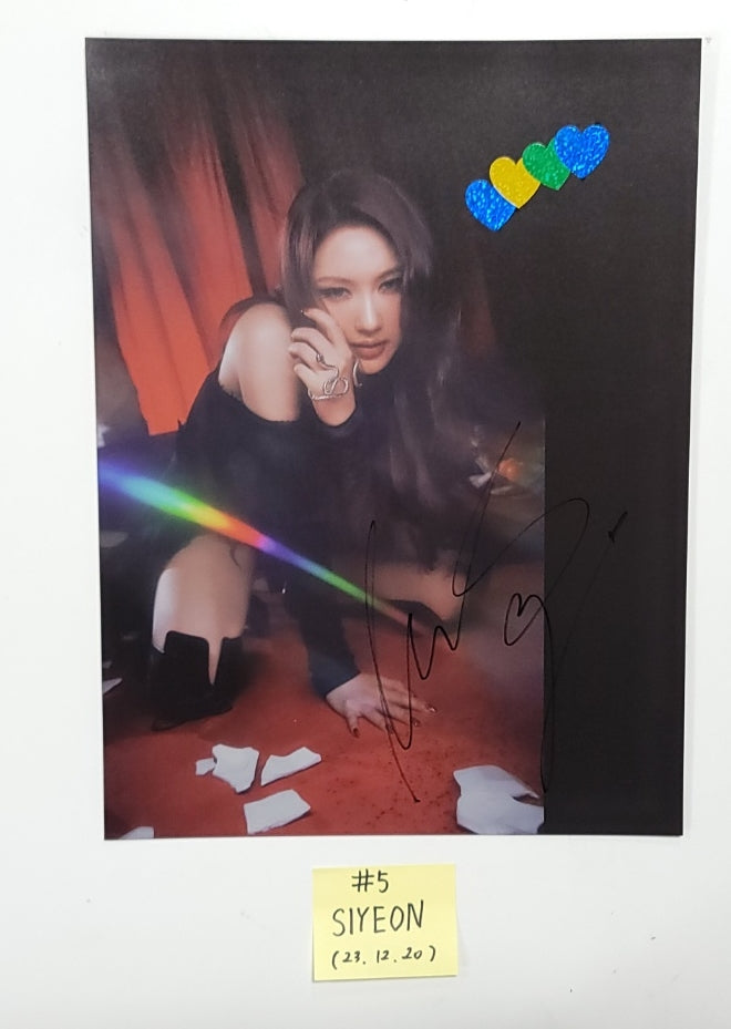 Dreamcatcher "VillainS" - A Cut Page From Fansign Event Album [23.12.20] - HALLYUSUPERSTORE