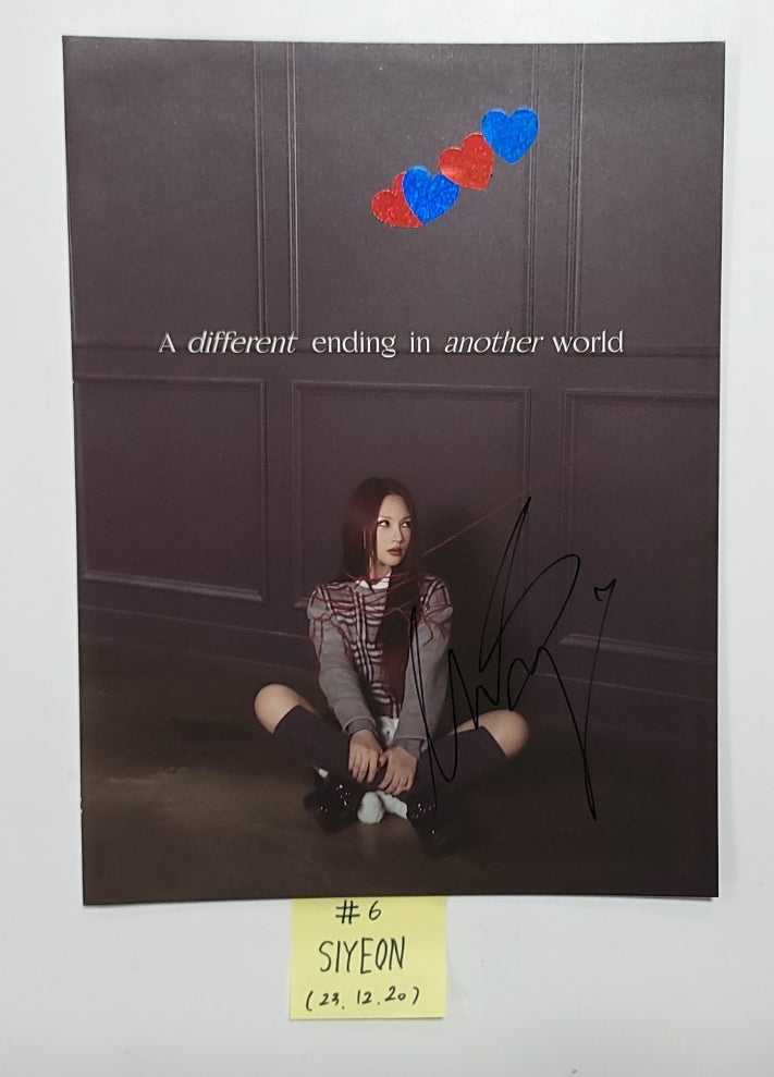 Dreamcatcher "VillainS" - A Cut Page From Fansign Event Album [23.12.20] - HALLYUSUPERSTORE