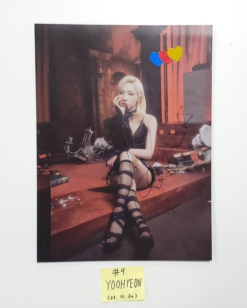 Dreamcatcher "VillainS" - A Cut Page From Fansign Event Album [23.12.20] - HALLYUSUPERSTORE