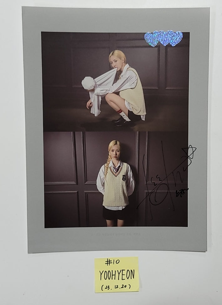 Dreamcatcher "VillainS" - A Cut Page From Fansign Event Album [23.12.20] - HALLYUSUPERSTORE