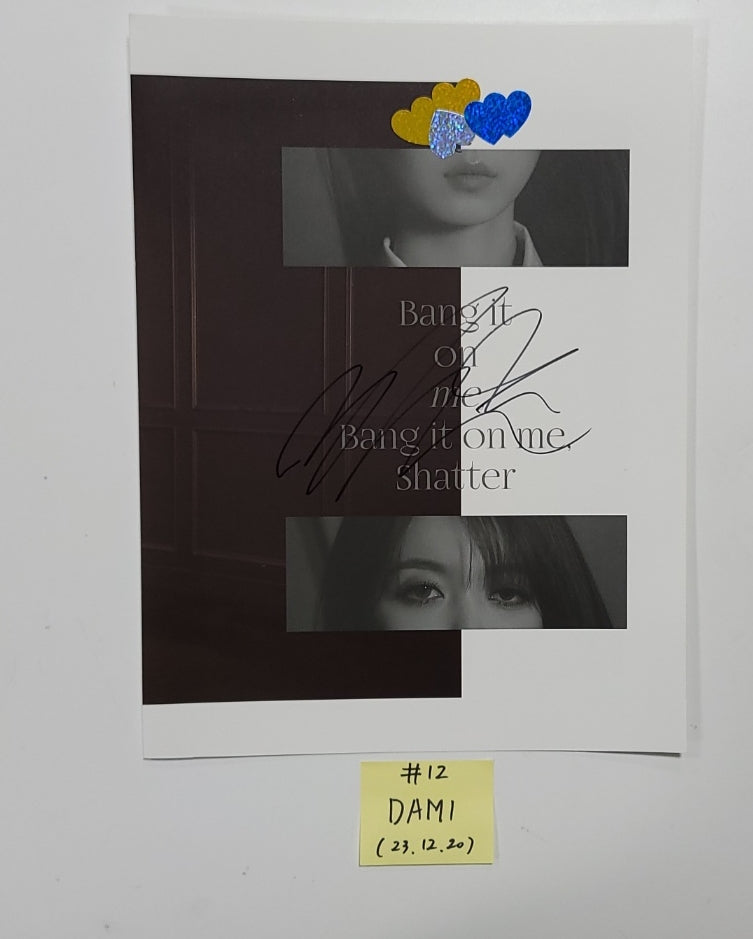 Dreamcatcher "VillainS" - A Cut Page From Fansign Event Album [23.12.20] - HALLYUSUPERSTORE