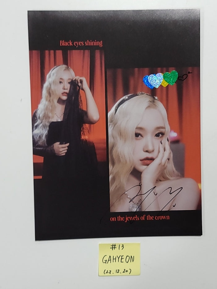 Dreamcatcher "VillainS" - A Cut Page From Fansign Event Album [23.12.20] - HALLYUSUPERSTORE
