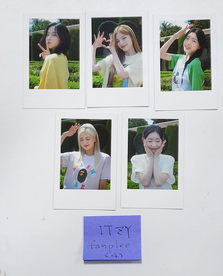 ITZY "Best Friends Forever" - 2024 Season Greetings Fanplee Pre-Order Benefit Photocards Set (5EA) [23.12.21] - HALLYUSUPERSTORE