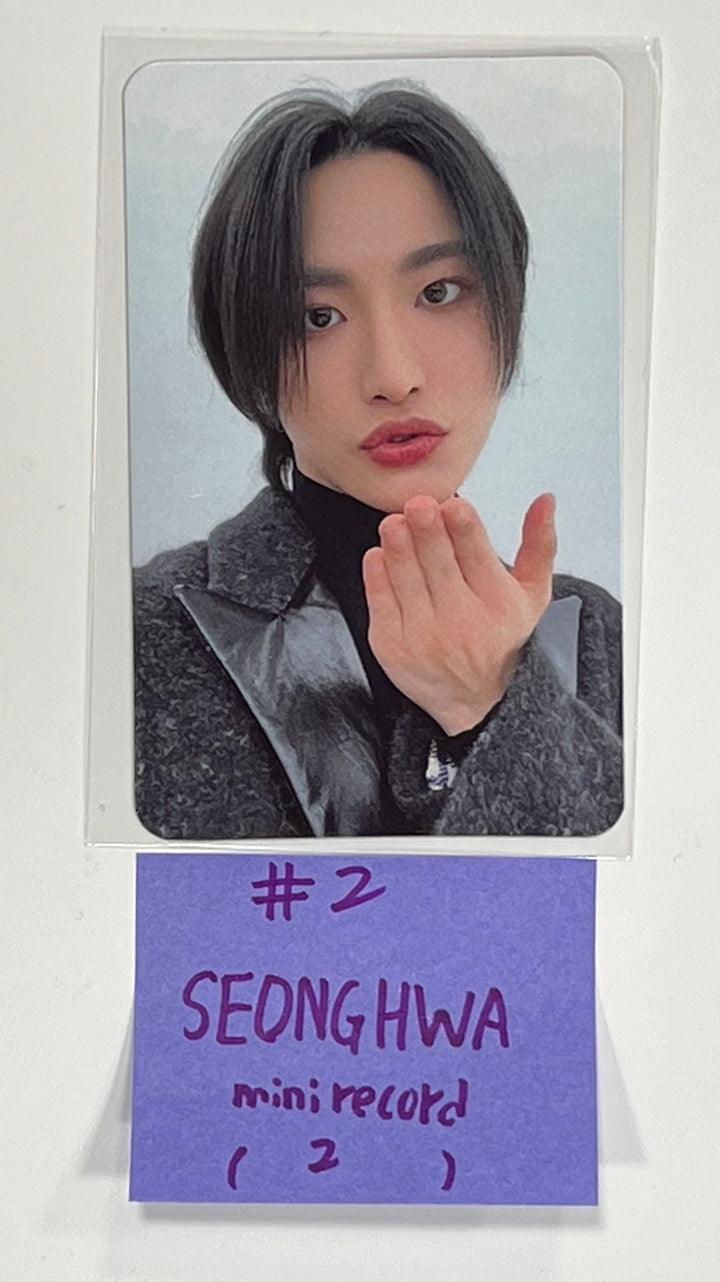ATEEZ "THE WORLD EP.FIN : WILL" -  Minirecord Fansign Event Photocard Round 2 [Platform Ver.] [23.12.21] - HALLYUSUPERSTORE