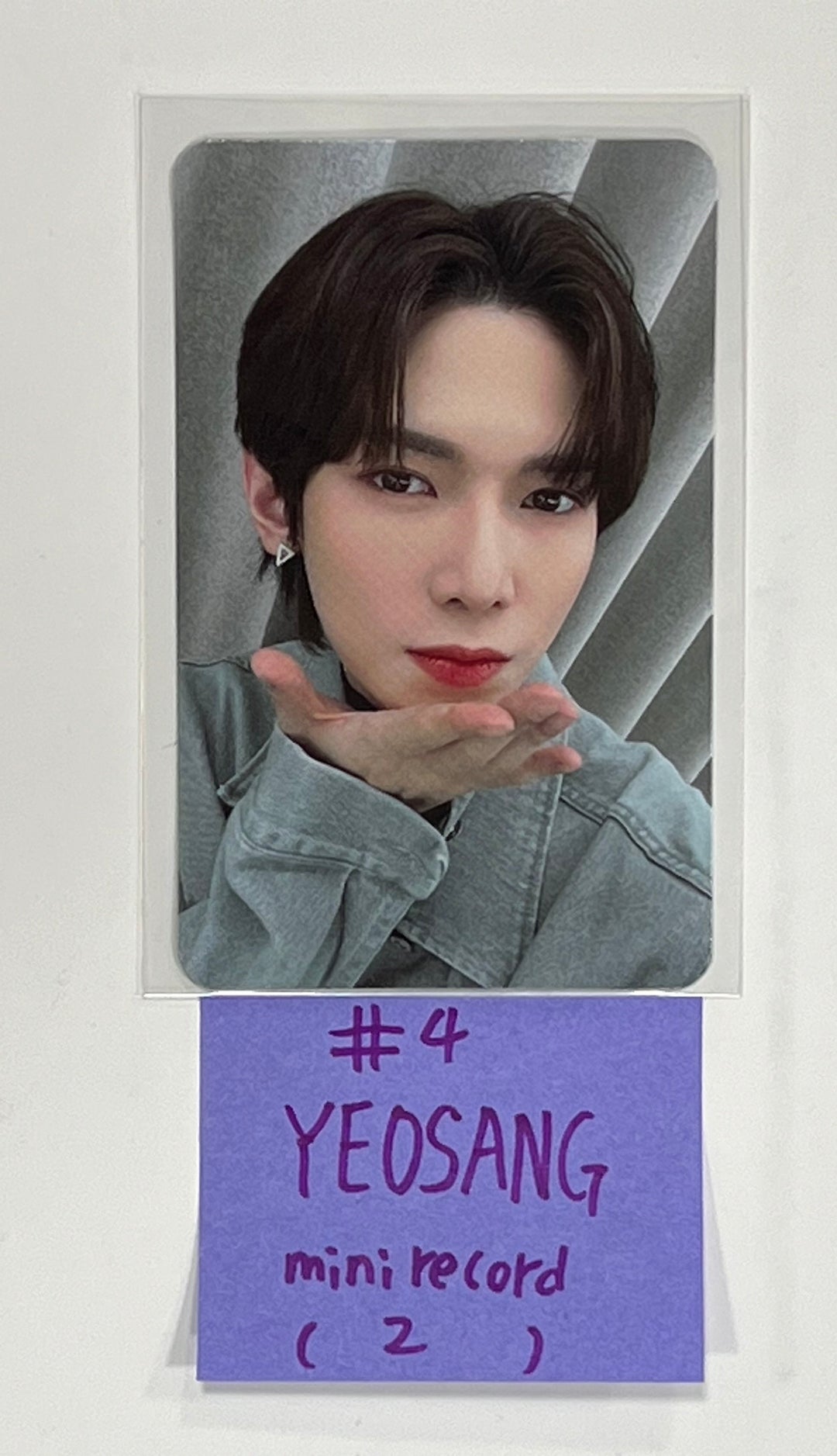 ATEEZ "THE WORLD EP.FIN : WILL" -  Minirecord Fansign Event Photocard Round 2 [Platform Ver.] [23.12.21] - HALLYUSUPERSTORE