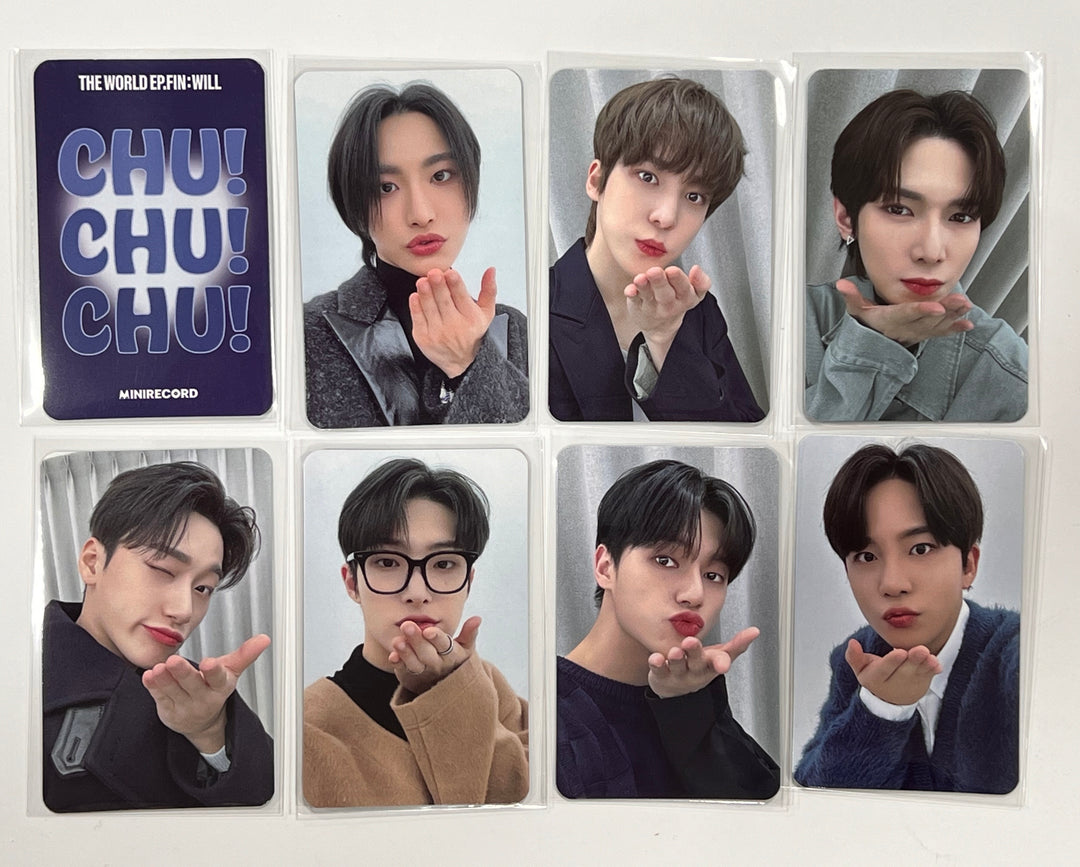 ATEEZ "THE WORLD EP.FIN : WILL" -  Minirecord Fansign Event Photocard Round 2 [Platform Ver.] [23.12.21] - HALLYUSUPERSTORE