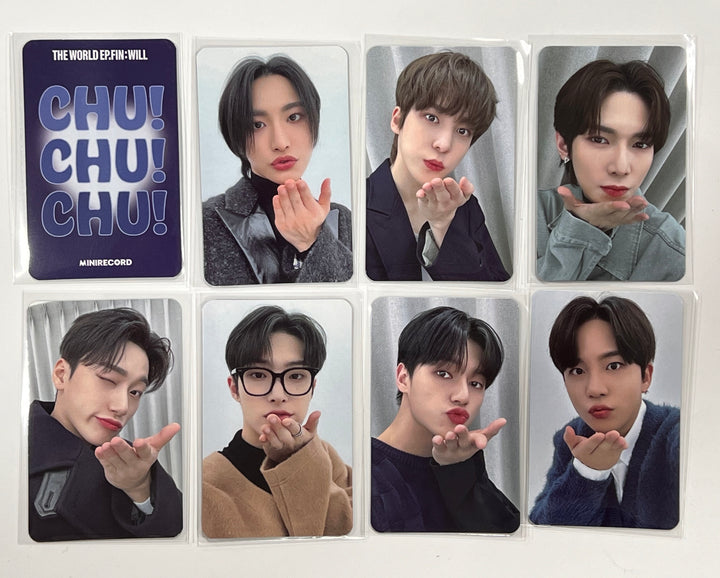 ATEEZ "THE WORLD EP.FIN : WILL" -  Minirecord Fansign Event Photocard Round 2 [Platform Ver.] [23.12.21] - HALLYUSUPERSTORE