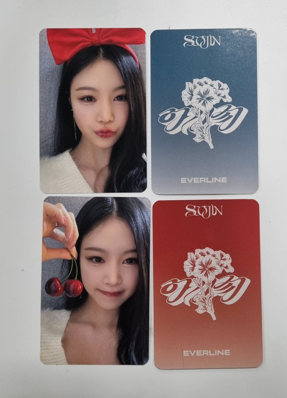 Soojin "아가씨" 1st EP - Everline Fansign Event Photocard [23.12.22] - HALLYUSUPERSTORE