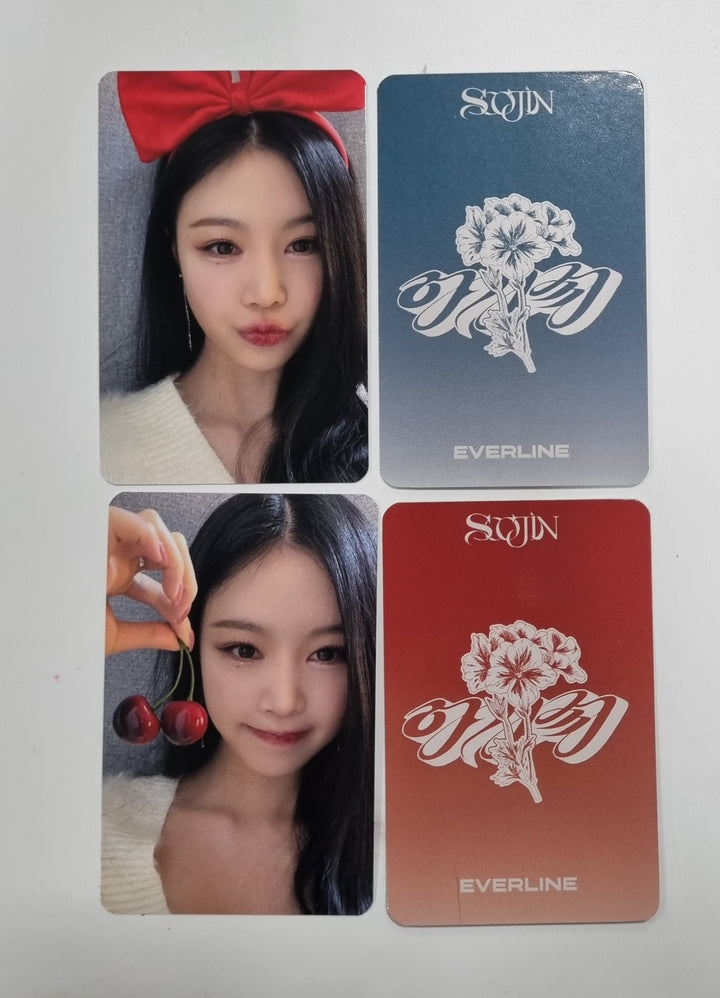 Soojin "아가씨" 1st EP - Everline Fansign Event Photocard [23.12.22] - HALLYUSUPERSTORE