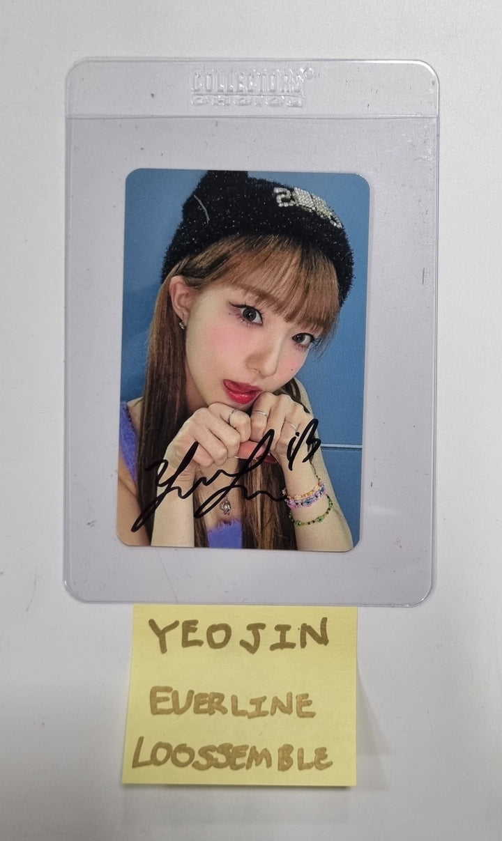 Yeojin (Of LOOSSEMBLE) "LOOSSEMBLE" - Hand Autographed(Signed) Photocard [23.12.22] - HALLYUSUPERSTORE