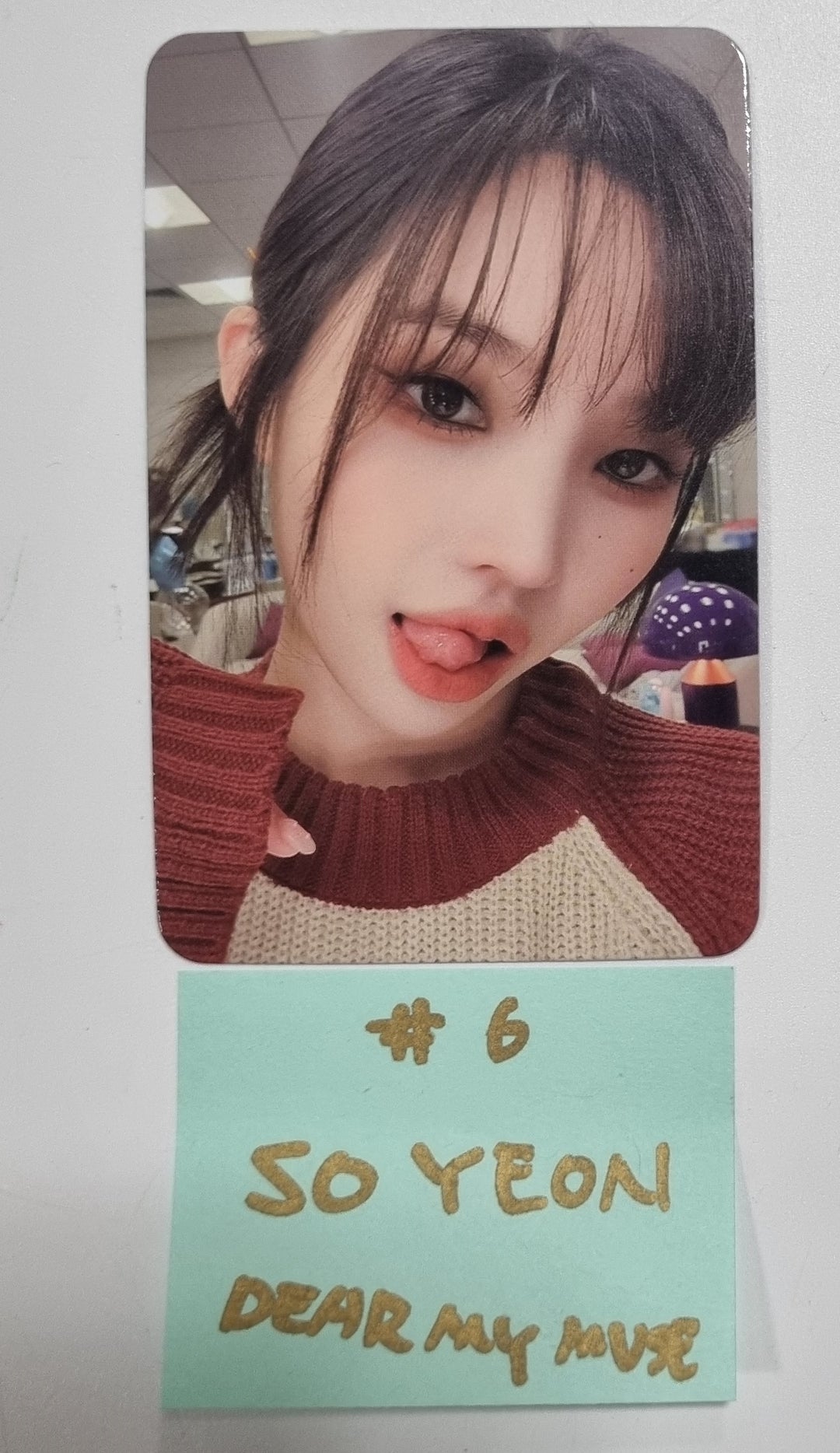 (g) I-DLE "I Feel" - Dear My Muse Special Event Photocard [23.12.22] - HALLYUSUPERSTORE