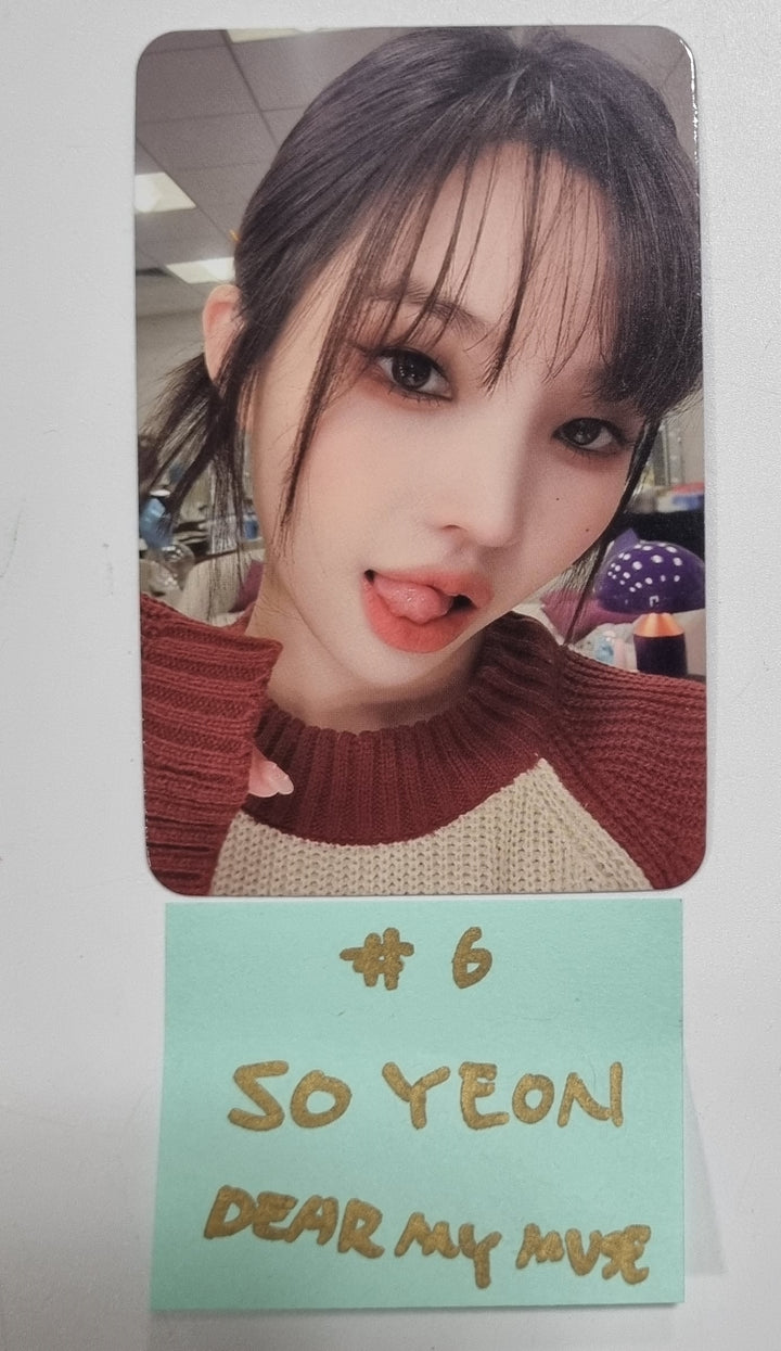 (g) I-DLE "I Feel" - Dear My Muse Special Event Photocard [23.12.22] - HALLYUSUPERSTORE