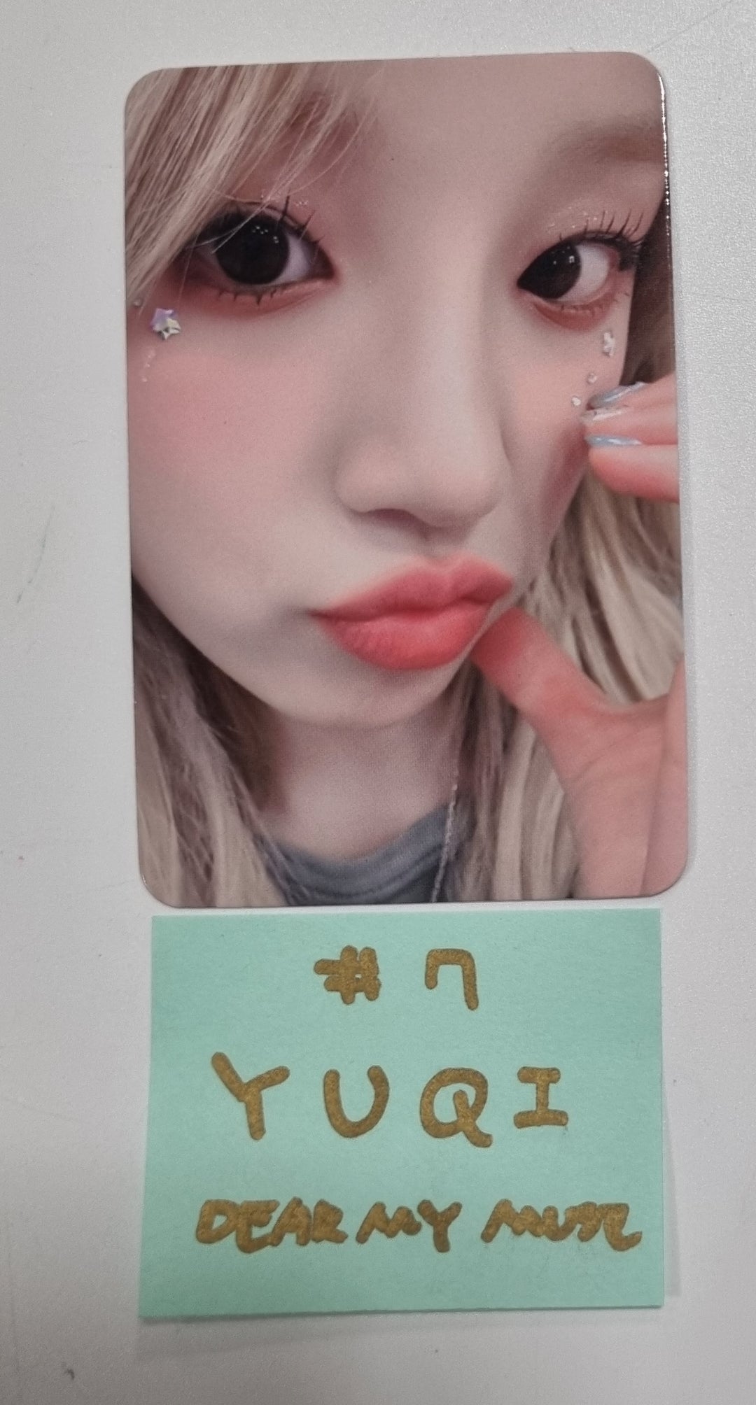 (g) I-DLE "I Feel" - Dear My Muse Special Event Photocard [23.12.22] - HALLYUSUPERSTORE