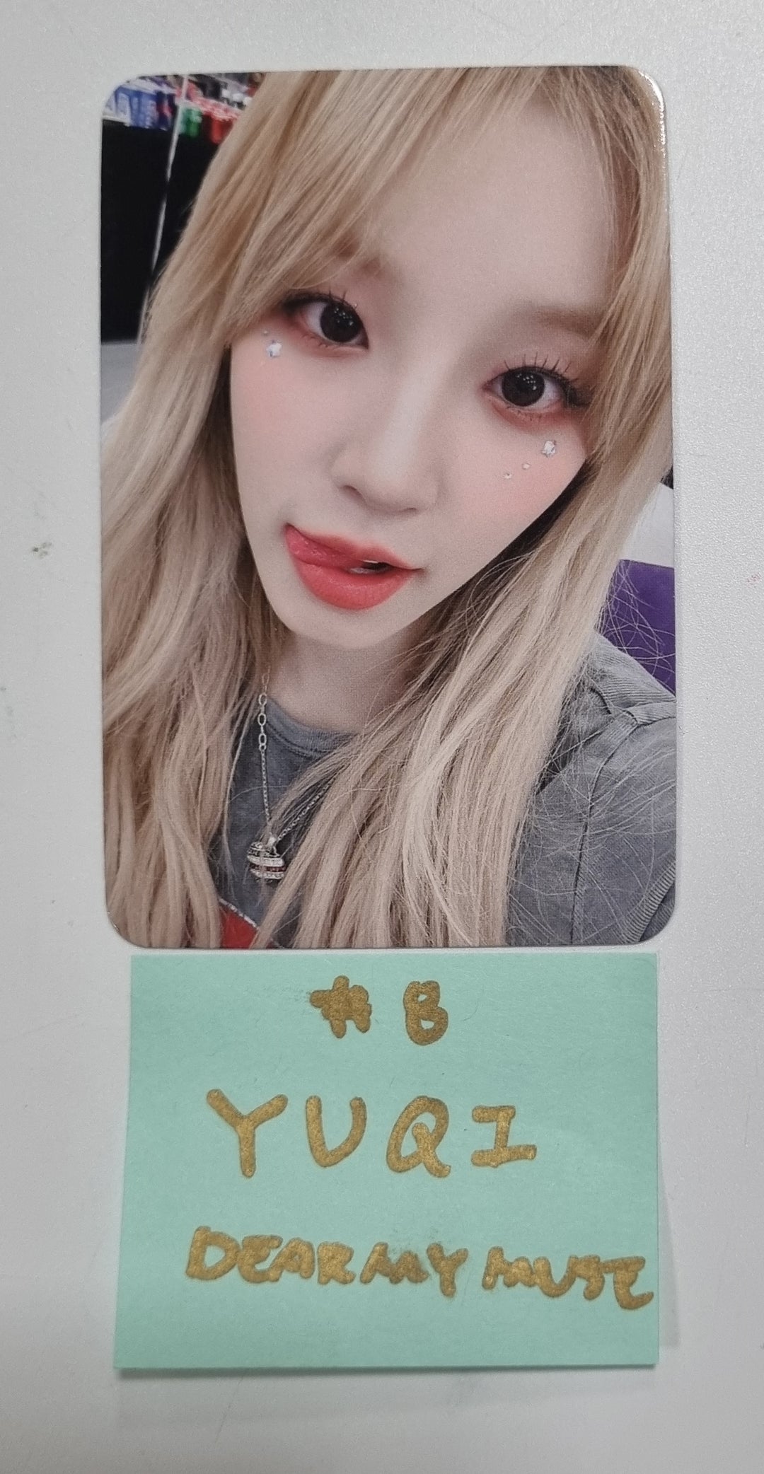 (g) I-DLE "I Feel" - Dear My Muse Special Event Photocard [23.12.22] - HALLYUSUPERSTORE