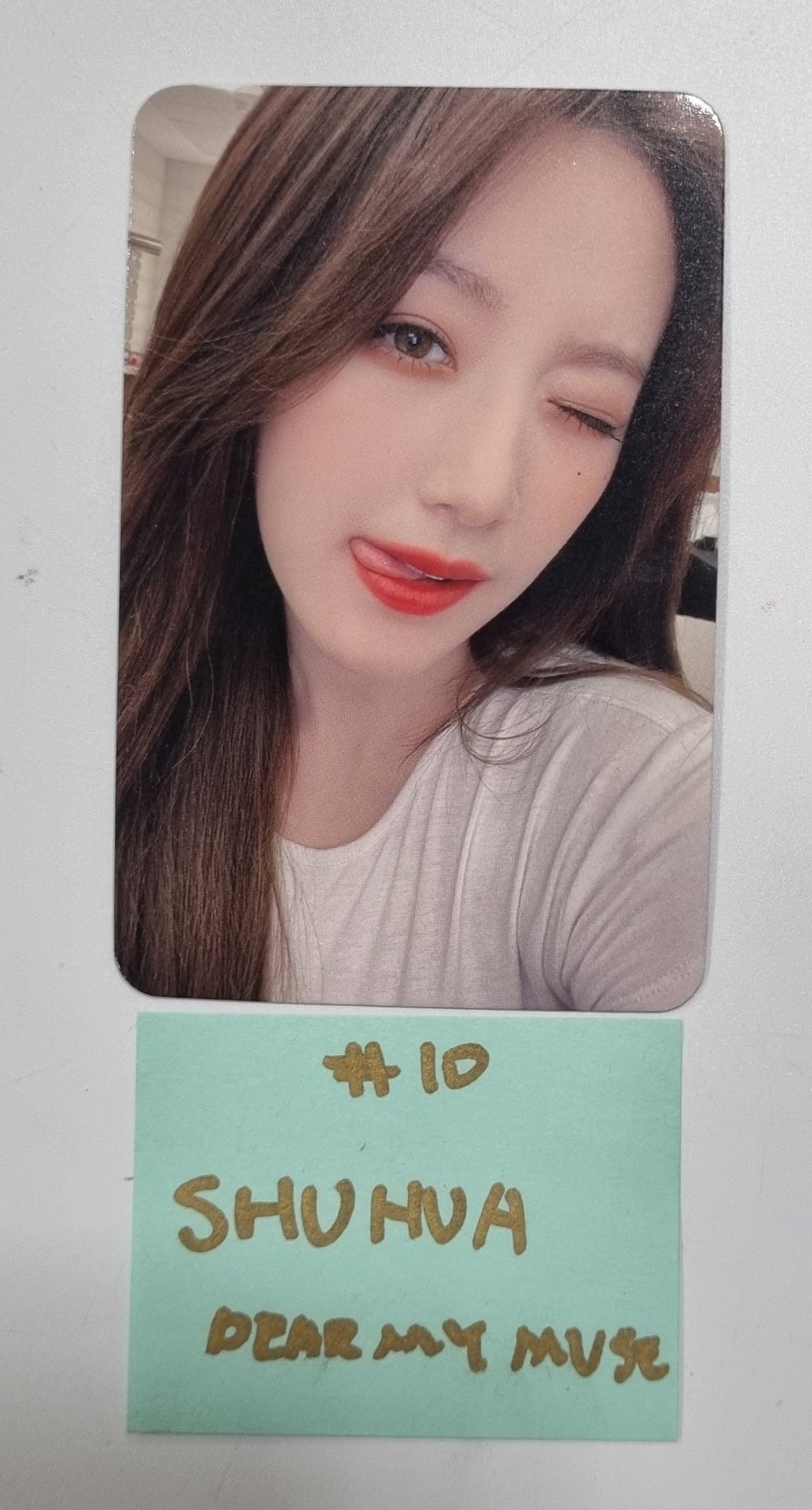 (g) I-DLE "I Feel" - Dear My Muse Special Event Photocard [23.12.22] - HALLYUSUPERSTORE