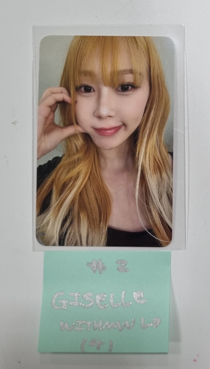 Aespa "Drama" 4th Mini - Withmuu Lucky Draw Event Photocard [23.12.22] - HALLYUSUPERSTORE