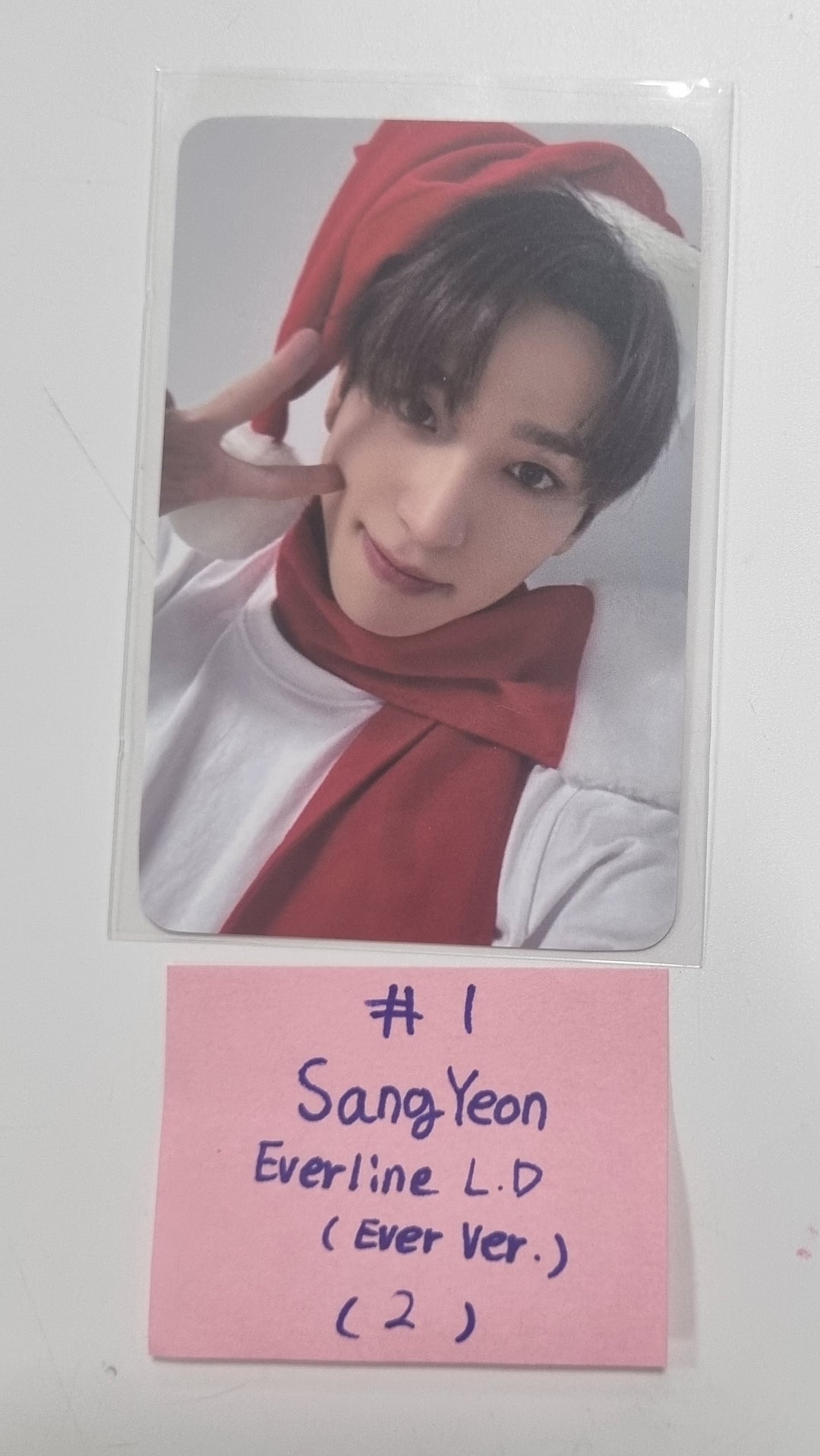 The Boyz - "Phantasy : Pt.2 Sixth Sense" Everline Lucky Draw Event Photocard [Ever Ver.] [23.12.23] - HALLYUSUPERSTORE