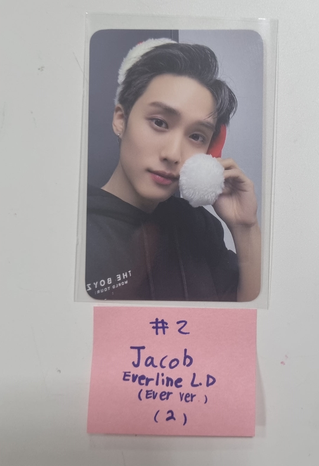 The Boyz - "Phantasy : Pt.2 Sixth Sense" Everline Lucky Draw Event Photocard [Ever Ver.] [23.12.23] - HALLYUSUPERSTORE