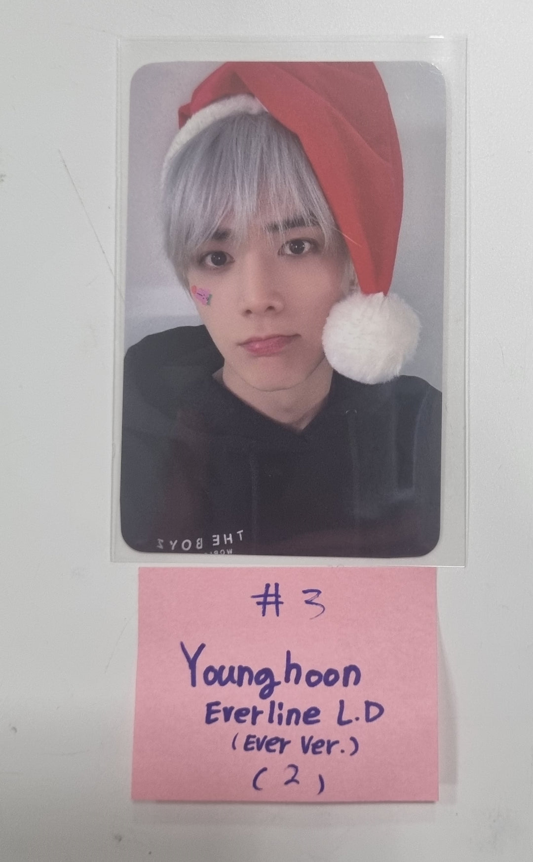 The Boyz - "Phantasy : Pt.2 Sixth Sense" Everline Lucky Draw Event Photocard [Ever Ver.] [23.12.23] - HALLYUSUPERSTORE