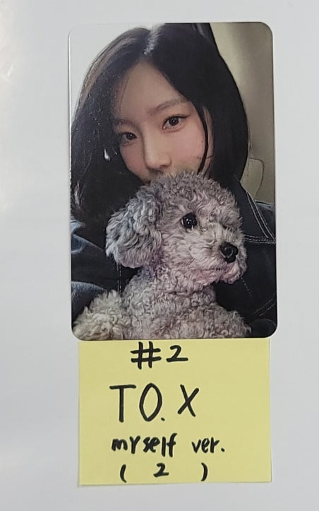 TAEYEON "To. X" - Official Photocards, Postcards, Printed Photograph [Myself Ver.] [23.12.26] - HALLYUSUPERSTORE