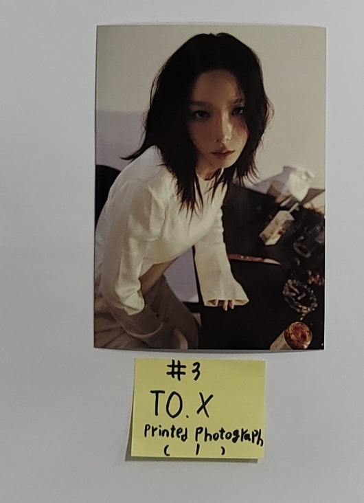 TAEYEON "To. X" - Official Photocards, Postcards, Printed Photograph [Myself Ver.] [23.12.26] - HALLYUSUPERSTORE