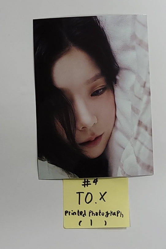TAEYEON "To. X" - Official Photocards, Postcards, Printed Photograph [Myself Ver.] [23.12.26] - HALLYUSUPERSTORE
