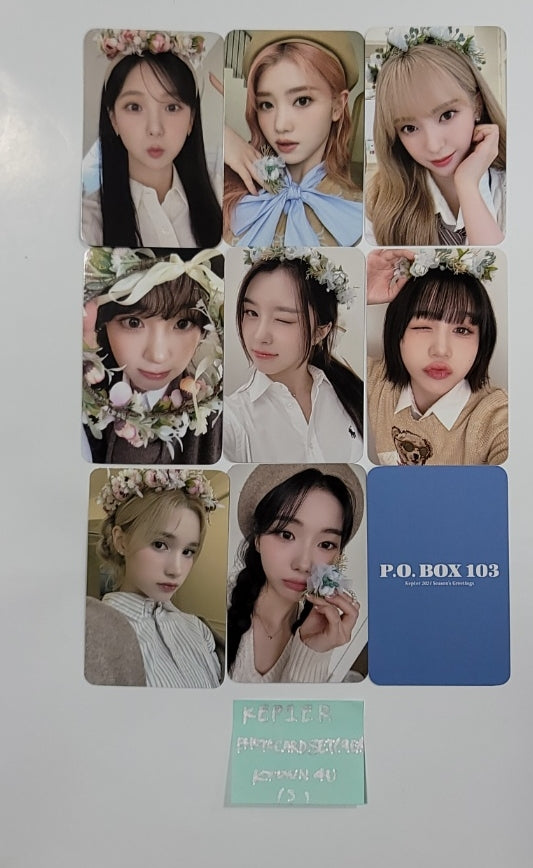Kep1er 2024 Season’s Greetings "P.O. BOX 103" - Ktown4U Pre-Order Benfit Photocards Set (9EA) [23.12.26] - HALLYUSUPERSTORE