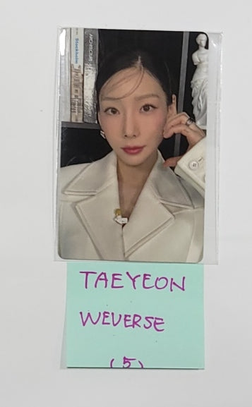 TAEYEON "To. X" - Weverse Shop Gift Event Photocard [23.12.26] - HALLYUSUPERSTORE