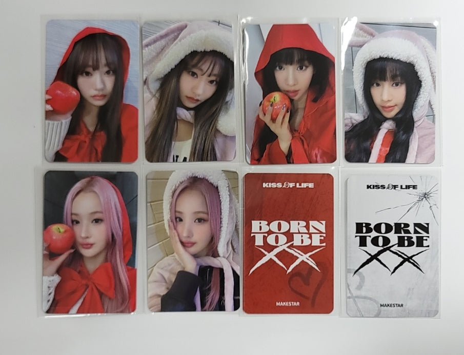 KISS OF LIFE "Born to be XX" - Makestar Fansign Event Photocard [23.12.26] - HALLYUSUPERSTORE
