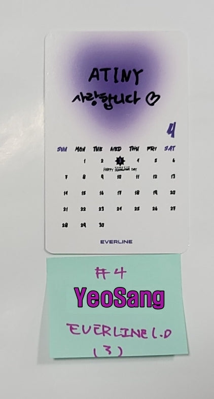 ATEEZ "THE WORLD EP.FIN : WILL" - Everline Lucky Draw Event Photocard [23.12.26] - HALLYUSUPERSTORE