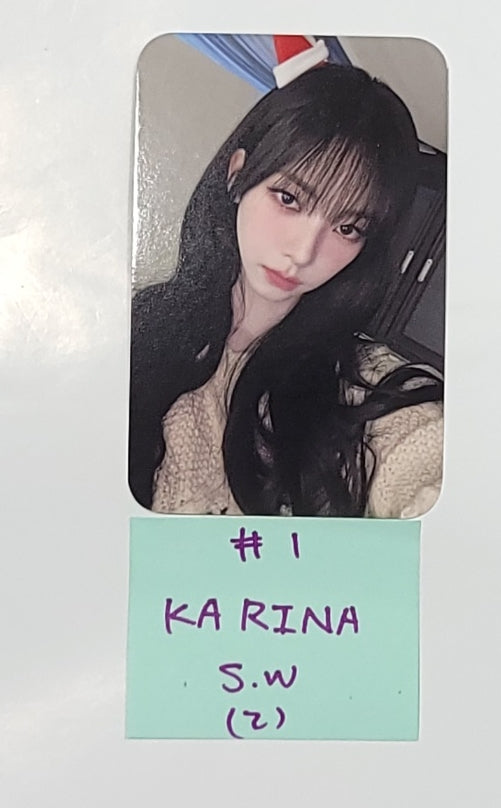 Aespa "Drama" 4th Mini - Soundwave Fansign Event Photocard [Giant Ver.] [23.12.26] - HALLYUSUPERSTORE