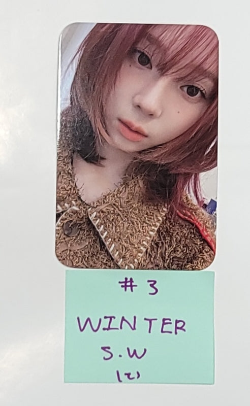Aespa "Drama" 4th Mini - Soundwave Fansign Event Photocard [Giant Ver.] [23.12.26] - HALLYUSUPERSTORE