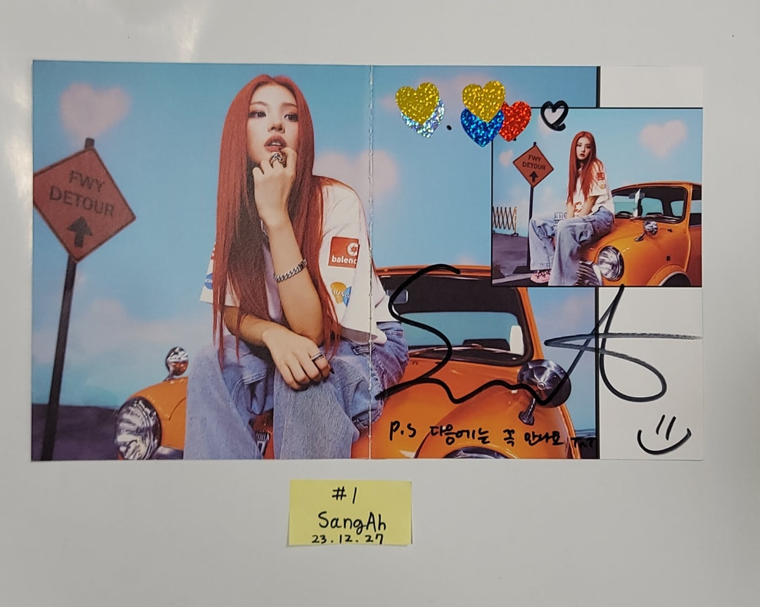 LIGHTSUM "Honey or Spice" - A Cut Page From Fansign Event Album [23.12.27] - HALLYUSUPERSTORE