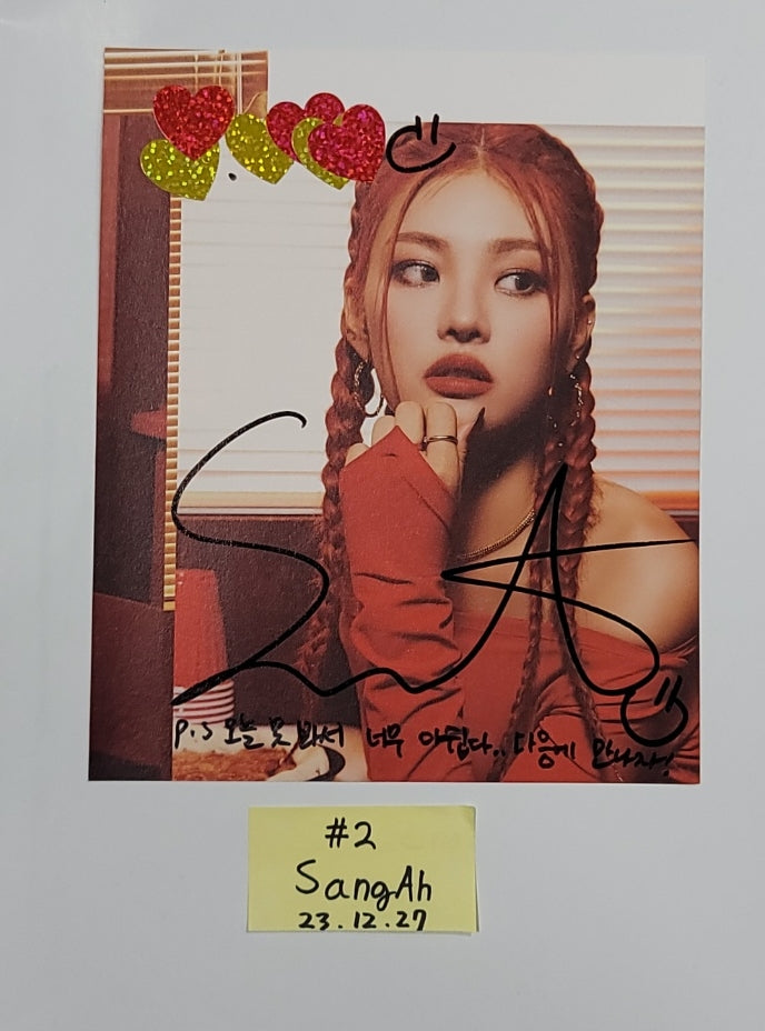 LIGHTSUM "Honey or Spice" - A Cut Page From Fansign Event Album [23.12.27] - HALLYUSUPERSTORE