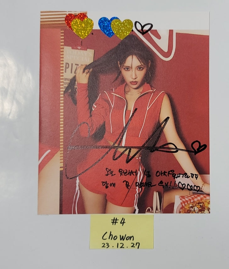 LIGHTSUM "Honey or Spice" - A Cut Page From Fansign Event Album [23.12.27] - HALLYUSUPERSTORE